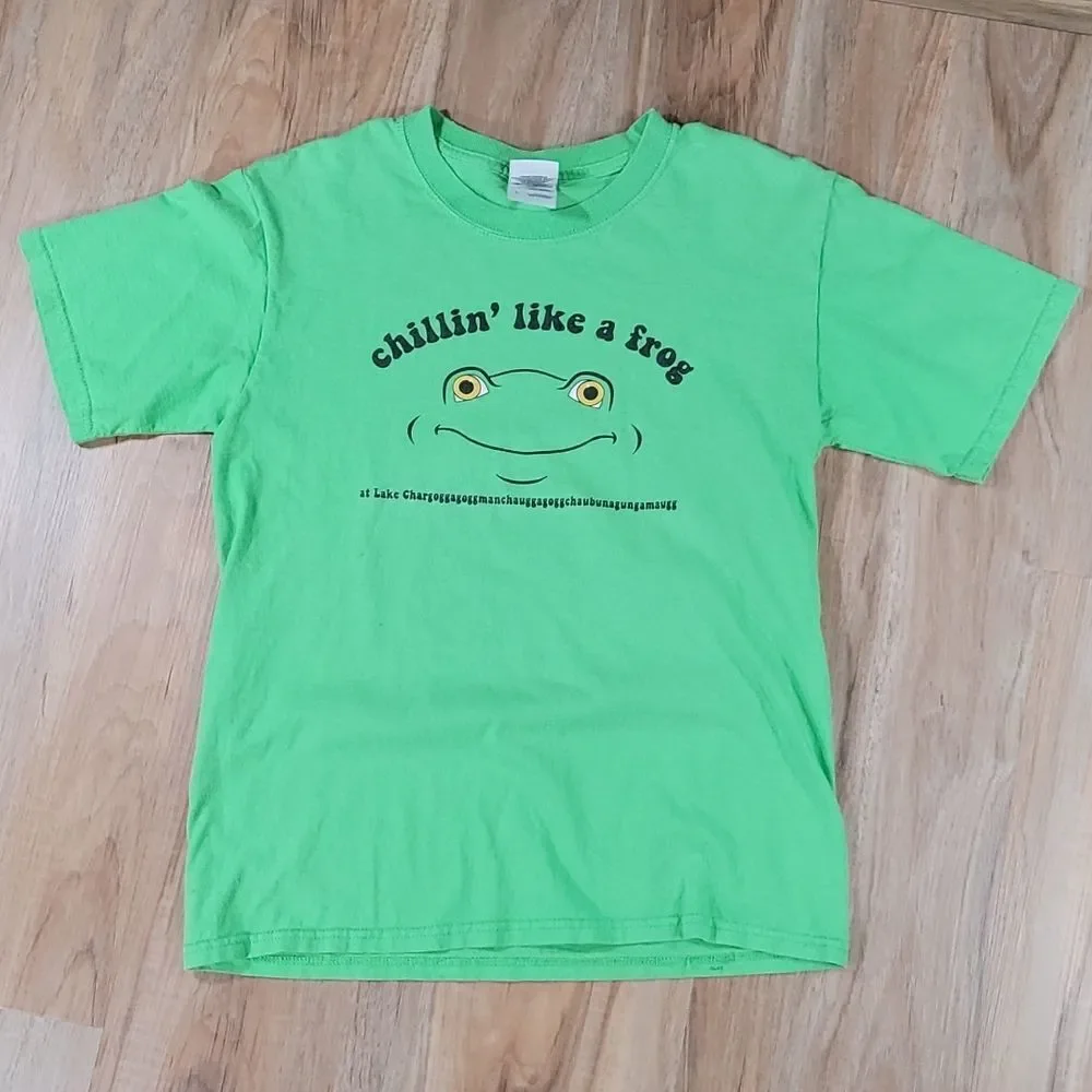 🧡Fruit of the Loom Green Frog 